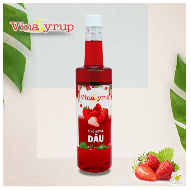 Siro vina chai 750ml - đủ hương vị