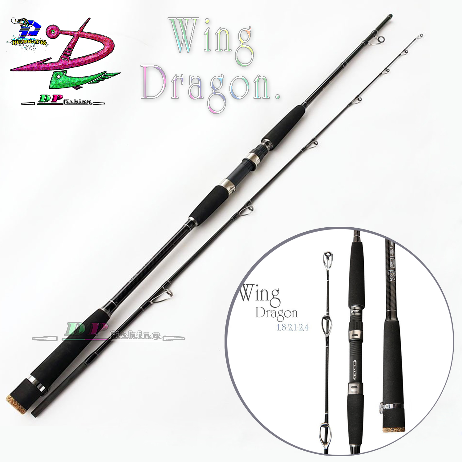 Cần Câu máy Wring Dragon - Carbon cao cấp - Siêu Bạo Lực.!!!