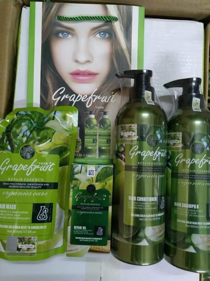 CẶP DẦU GỘI XẢ GRAPEFRUIT BƯỞI HẾT RỤNG TÓC CAO CẤP