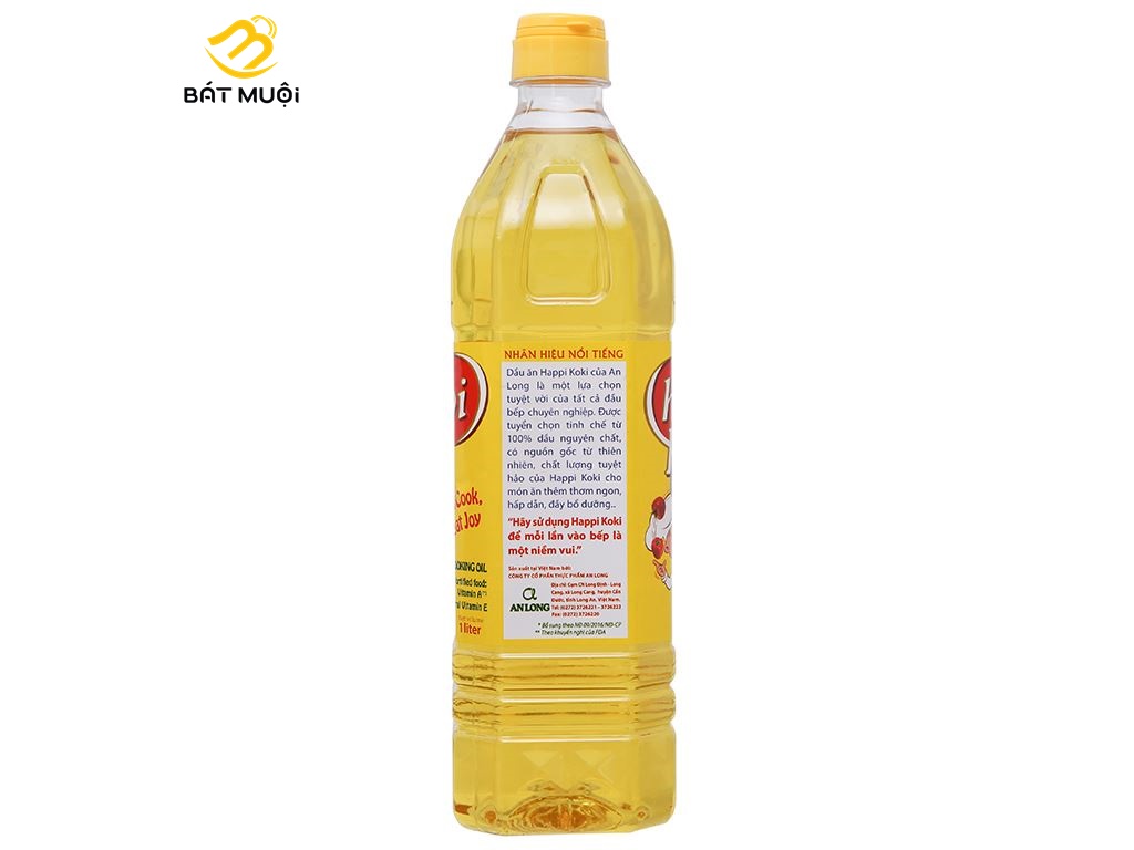 Dầu ăn cao cấp chai 1 lít - CTY BÁT MUỘI