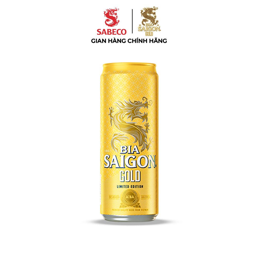 Nồng Độ Cồn 5.0% - Thùng 18 Lon Bia Sài Gòn Gold 330ml
