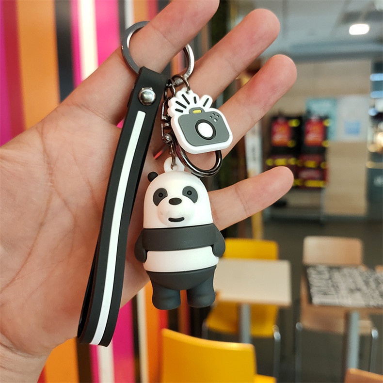 Móc khóa gấu we bare bears dễ thương - BullHouse.store