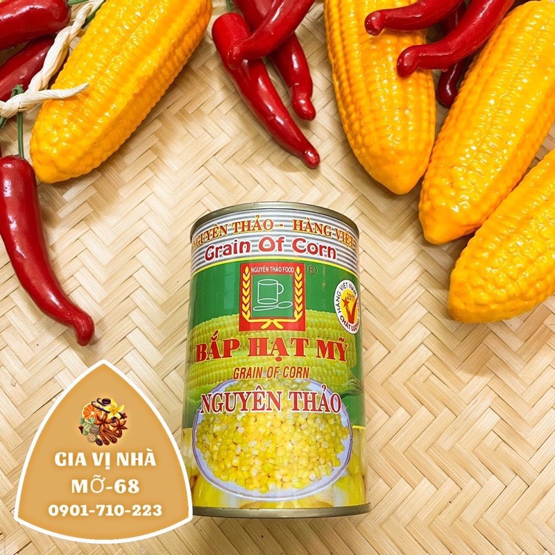 BẮP HẠT MỸ ĐÓNG LON 425G