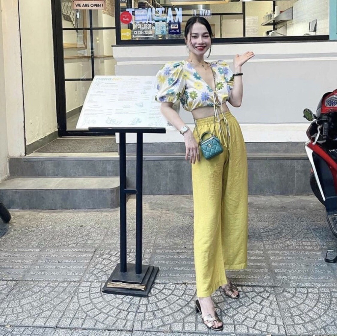 Quần Đũi Tơ Ống Rộng HT_68