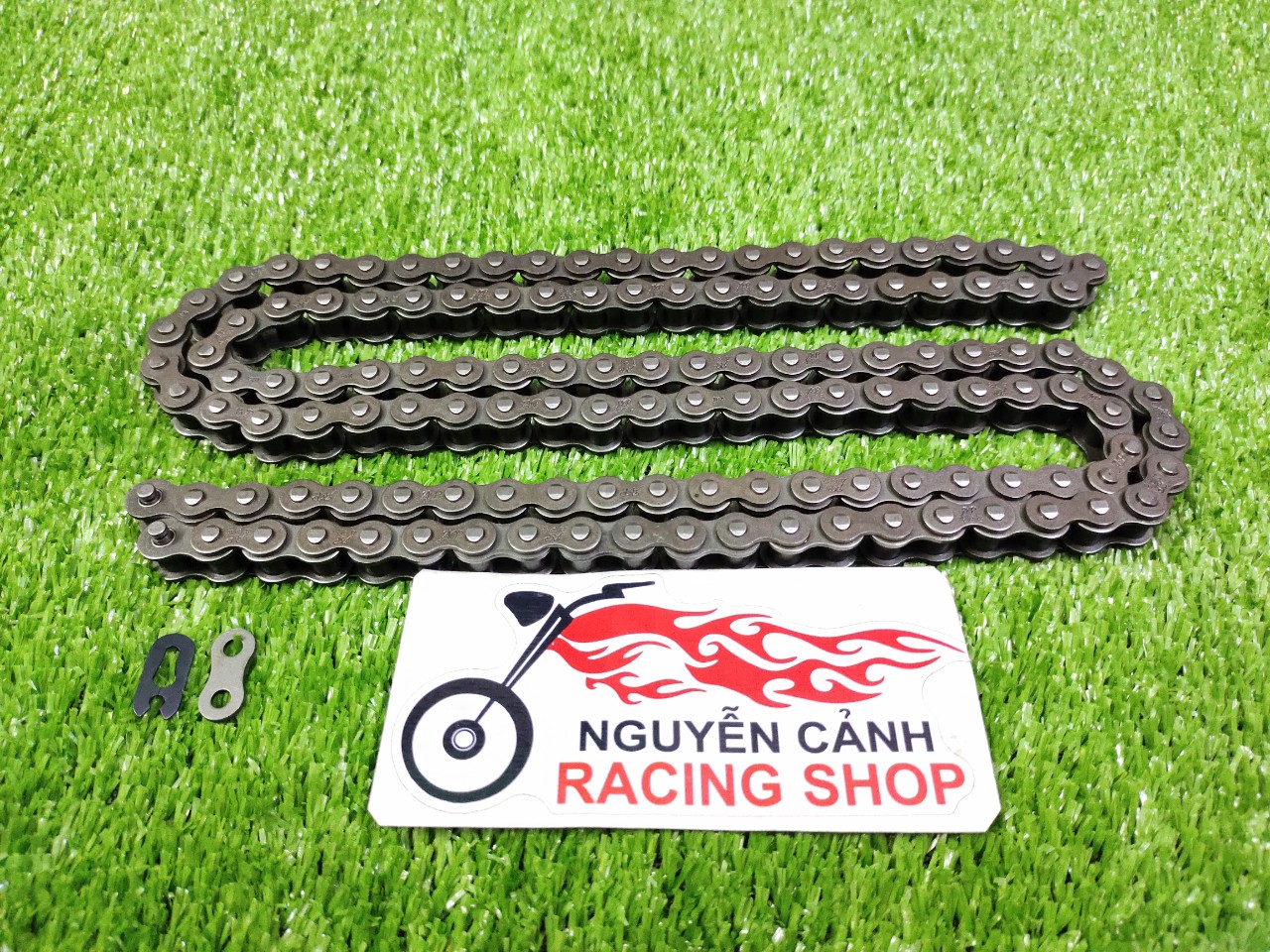 Sên xe máy AP 428-130 mắc AP đen