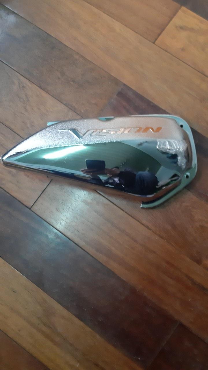 ốp bô e mạ crom xe vision 2011,12,13