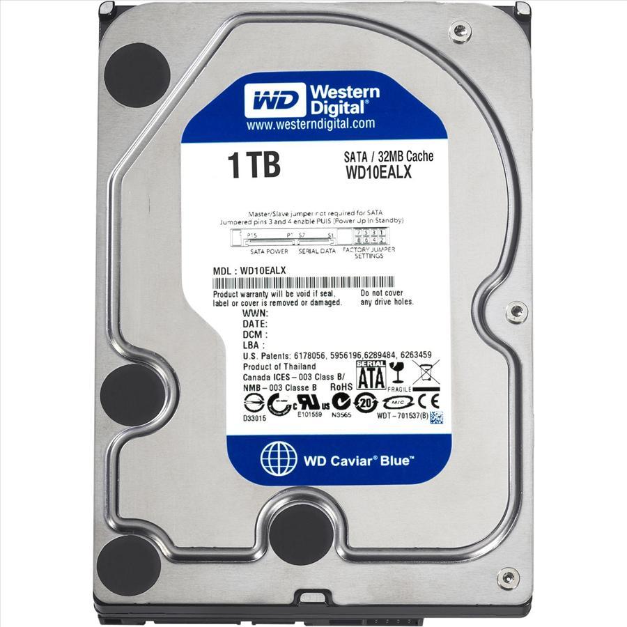 HDD WESTERN CAVIAR BLUE 1TB SATA3 64MB