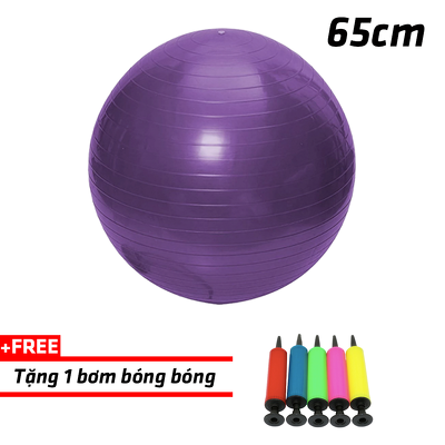 Bóng tập yoga 65cm trơn