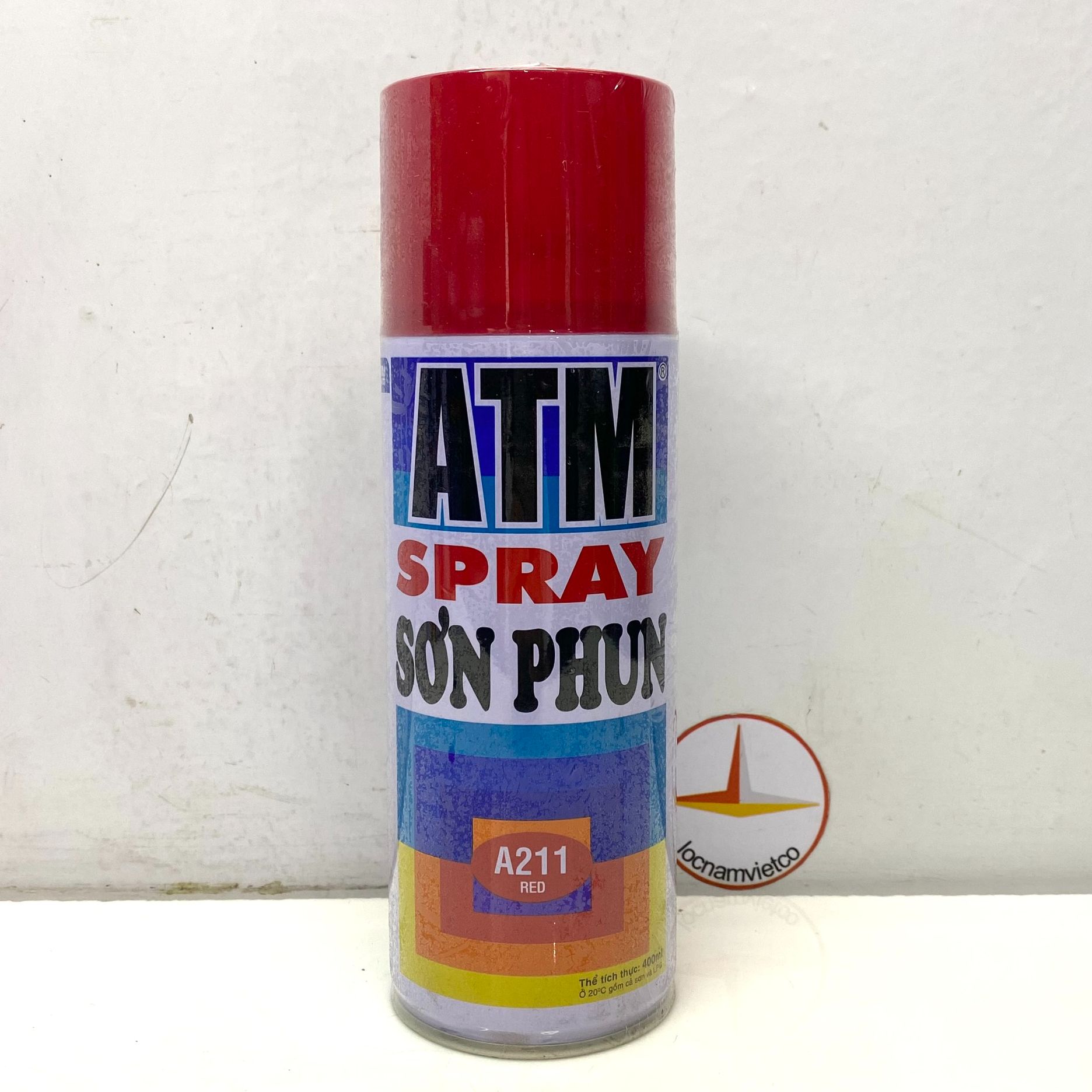 Sơn xịt ATM màu đỏ A211