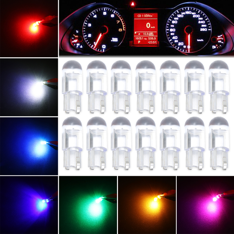 IMJIQB Đèn Dụng Cụ COB LED T10 W5W Nguồn Cửa Hàng, Đèn Biển Số Xe Ô Tô Đèn Nêm Đỗ Xe Ô Tô Lần Lượt Side Bóng Đèn