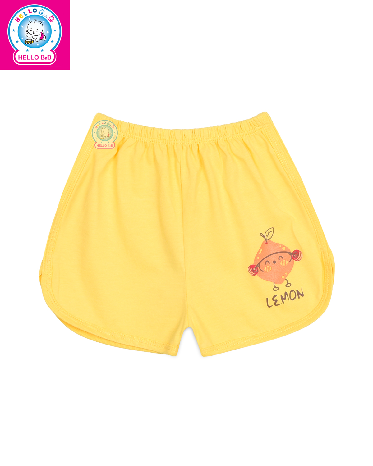 Quần short viền QL0196 - HELLO BnB (màu và hình in ngẫu nhiên)