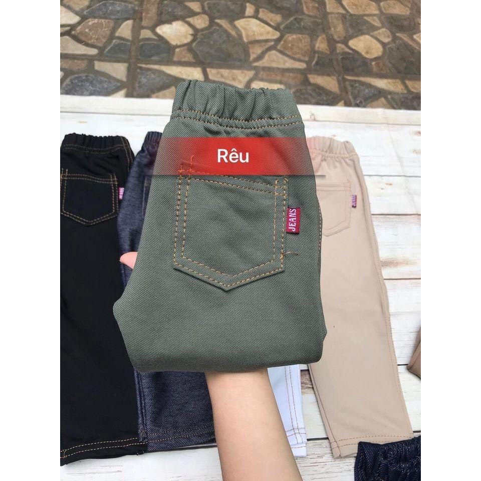 Quần dài giả jean bé trai size 8 đến 20 kg