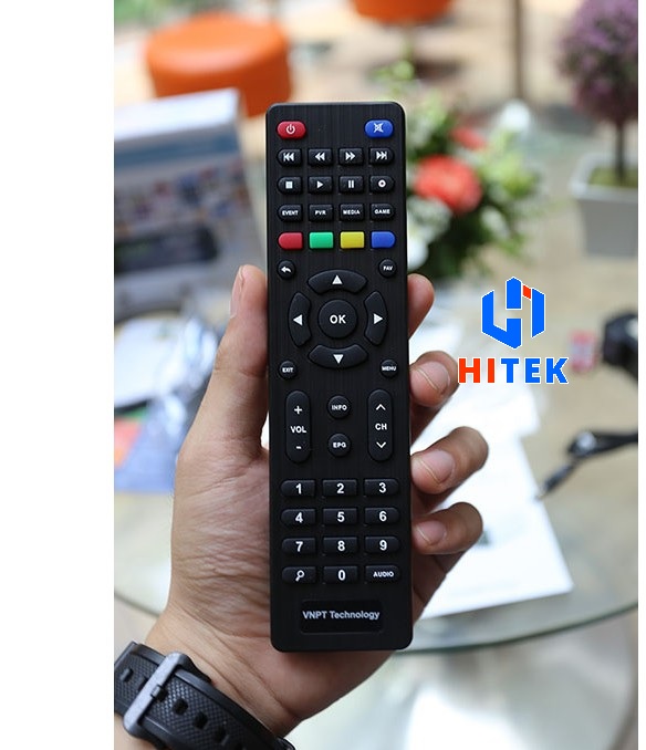 Điều khiển đầu thu kỹ thuật số DVB-T2 VNPT Technologi - remote VNPT