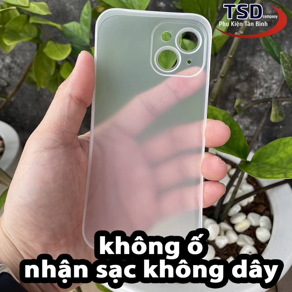 Combo 2 Ốp Lưng Trong Nhám Unibody iPhone 15 Siêu Mỏng
