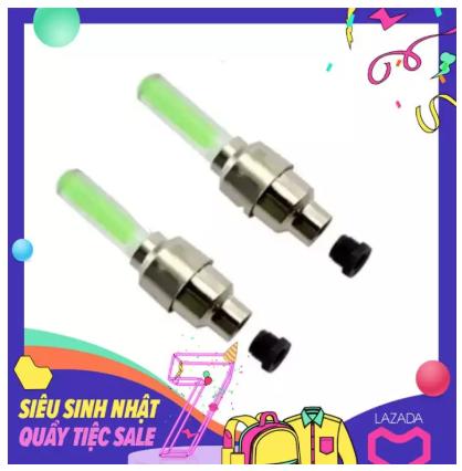 [HCM](1 bộ 2 cái) Đèn Led GẮNG VAN XE HÌNH TRỤ