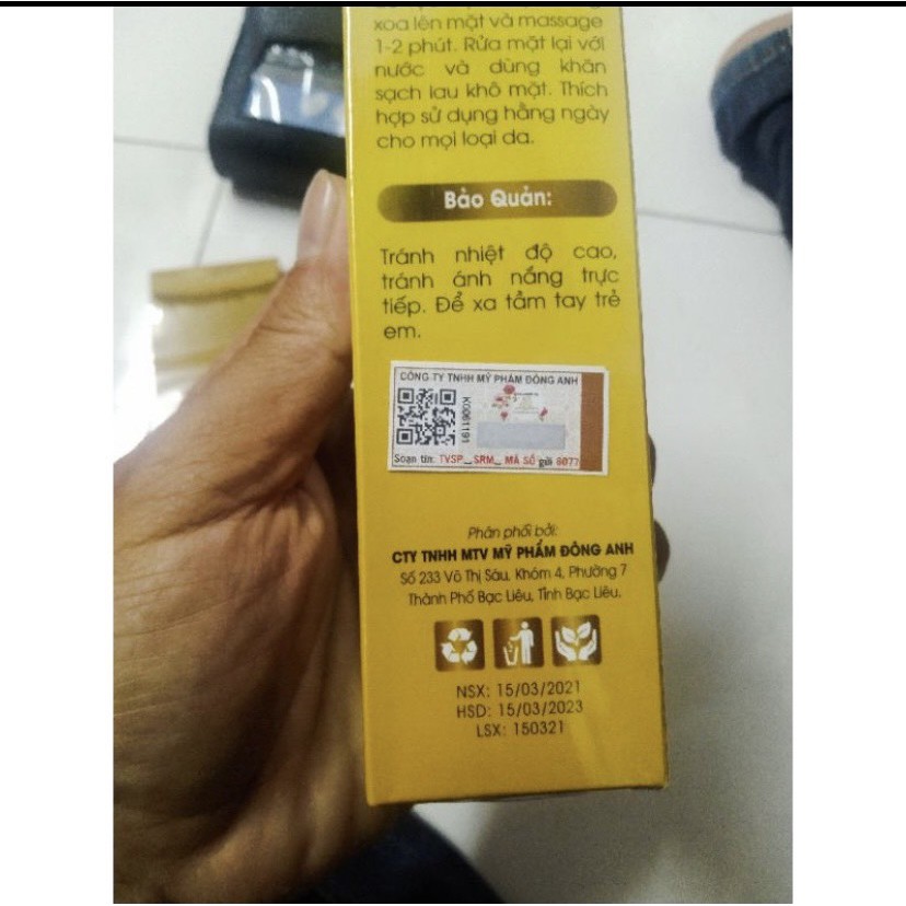 Sữa rửa mặt nghệ và mật ong collagen x3