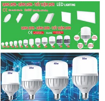 Led Bulb 3W MPE LBD-3T (ánh sáng trắng) / LBD-3V
