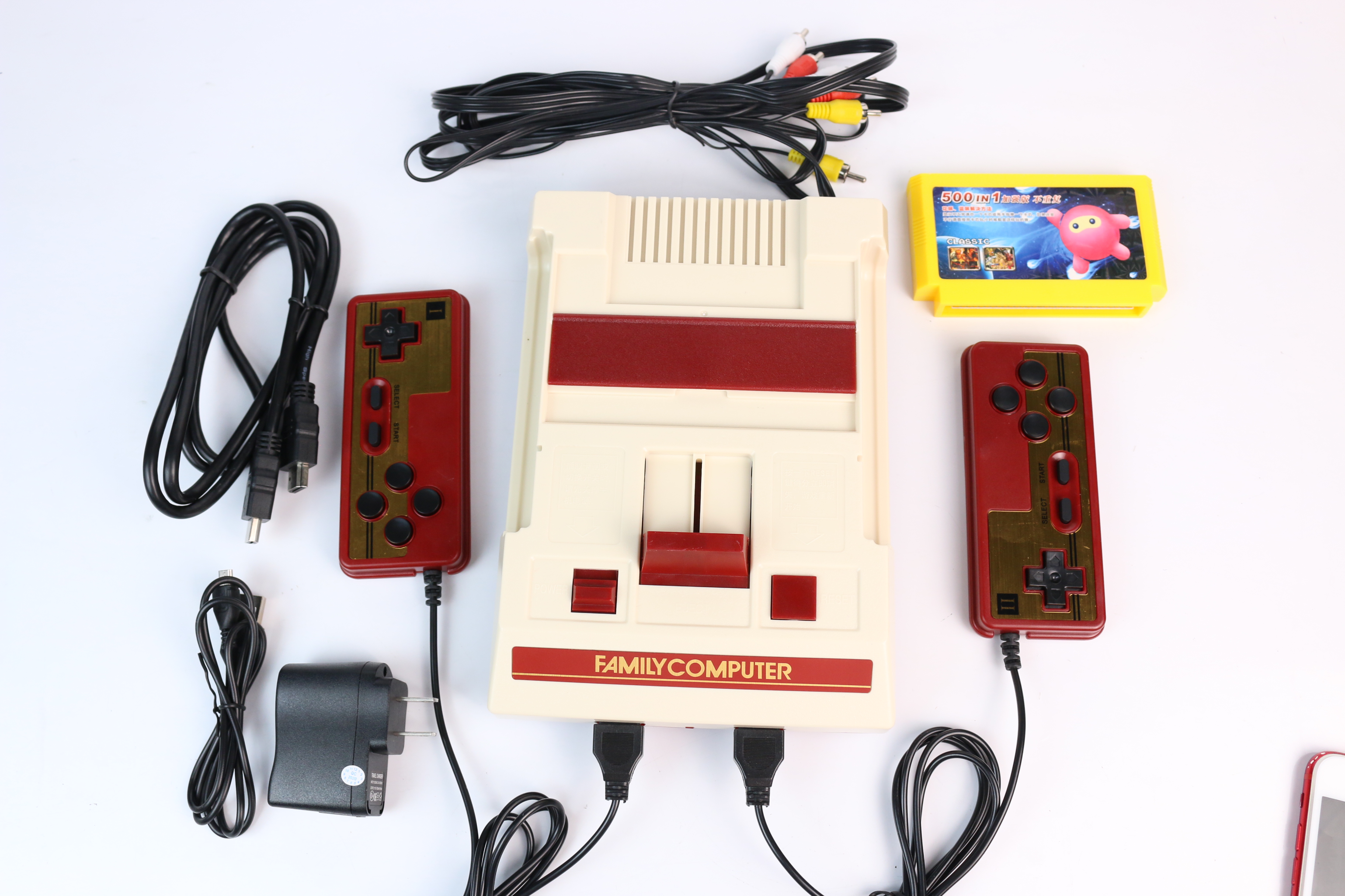 Máy Chơi Game Điện Tử 4 Nút 8 Bit SNES D68 Chuẩn HDMI 720P - FC HDMI