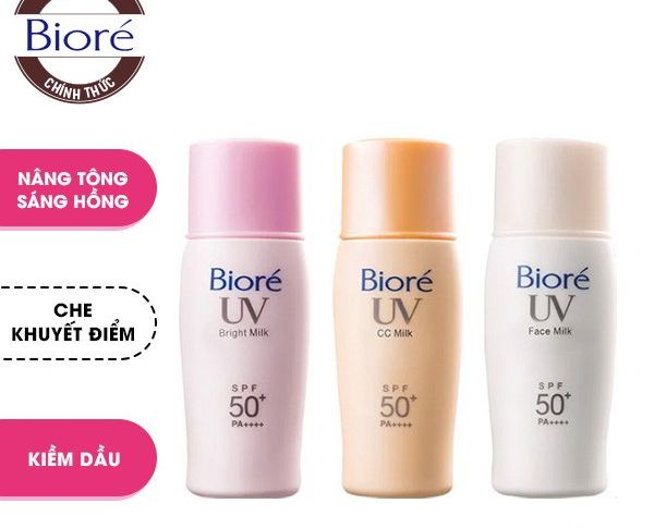 Sữa chống nắng Biore UV Face Milk (30ml)