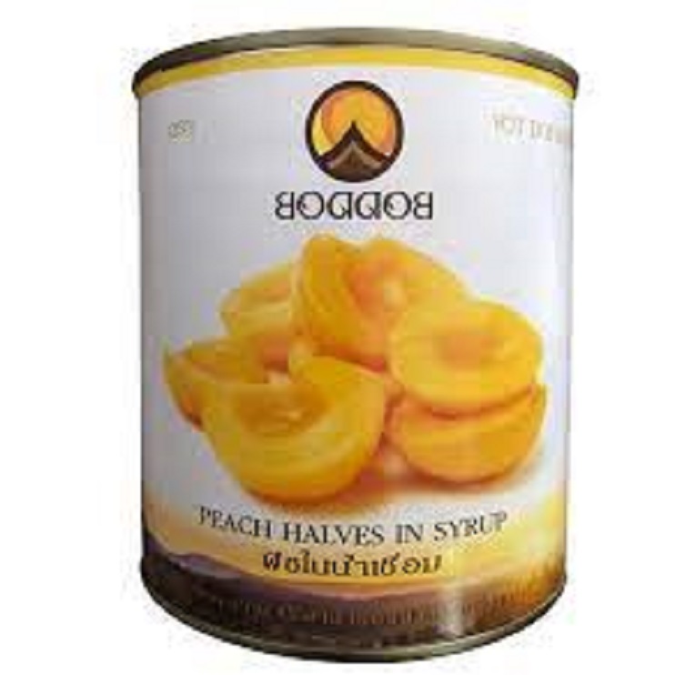 Đào ngâm Boddob Thái Lan 820g