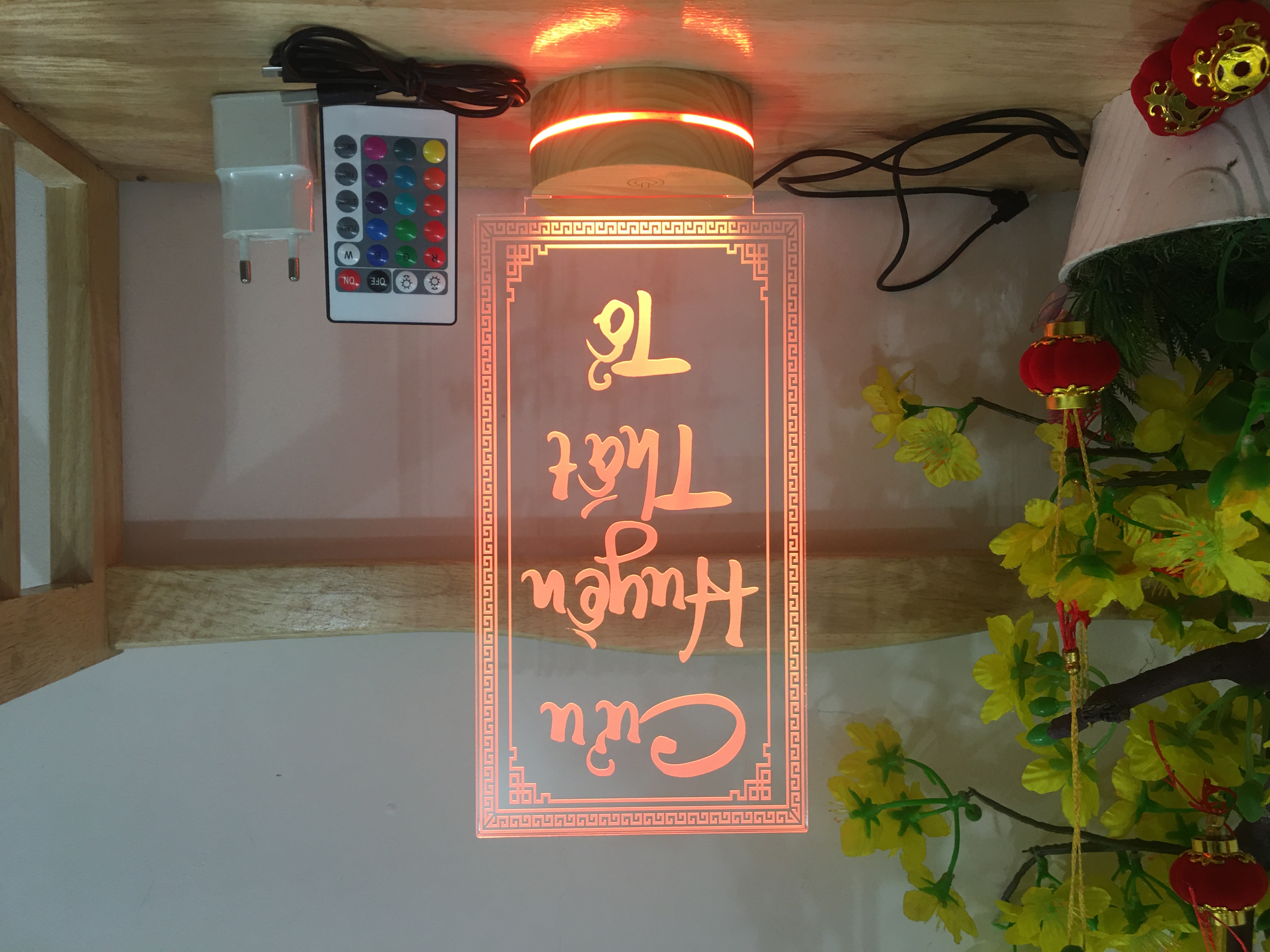 [HCM]Đèn thờ Cửu Huyền Thất Tổ cao 40cm