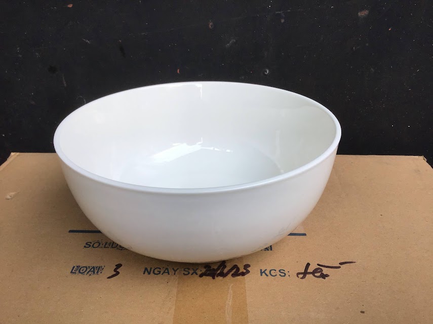 Tô sứ trắng cao cấp 8 inch