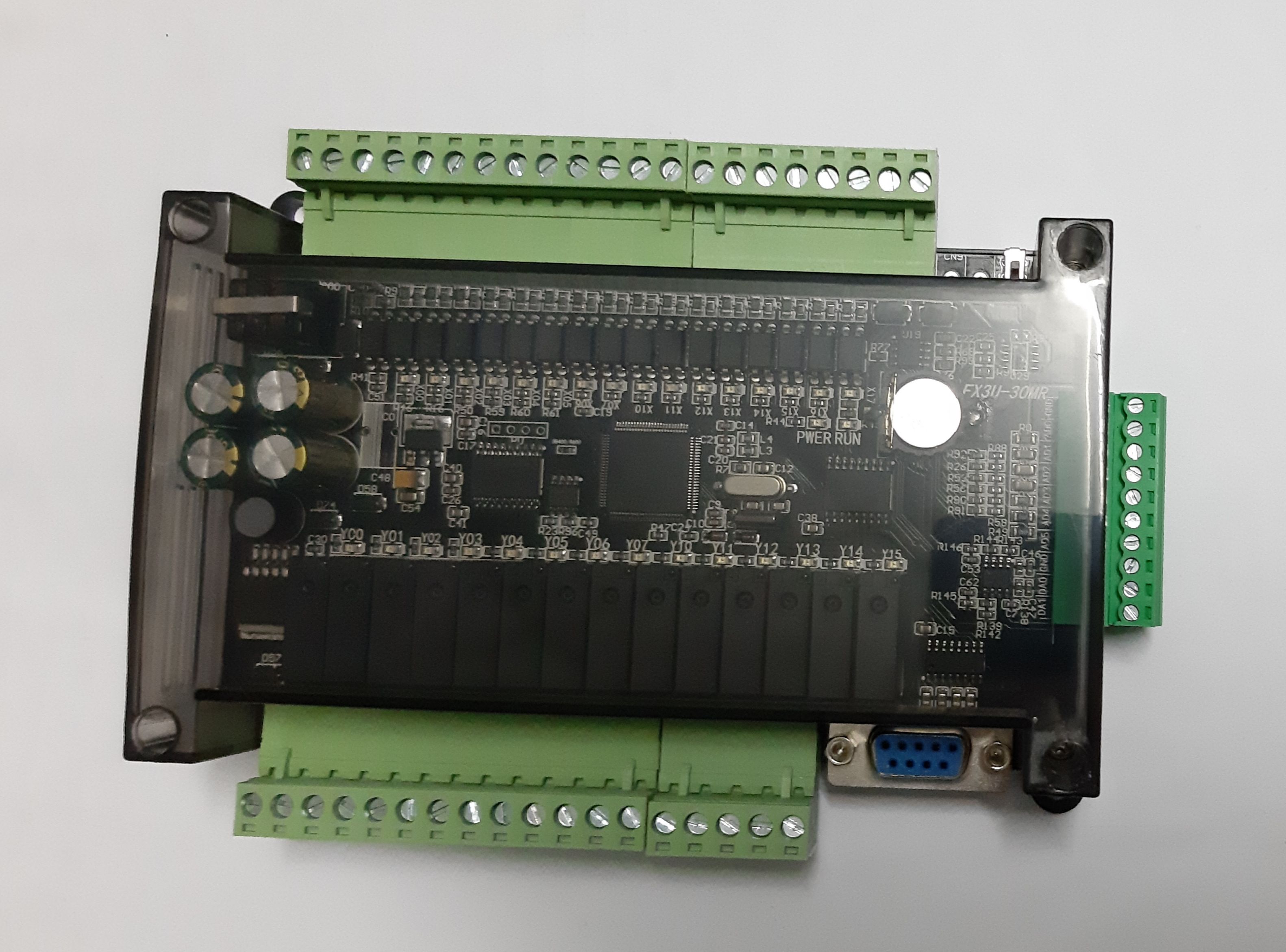 [HCM]PLC Board FX3U-30MR-6AD 2DA-RS485 ( có Pin)