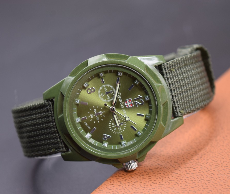 I military army watch (blue)