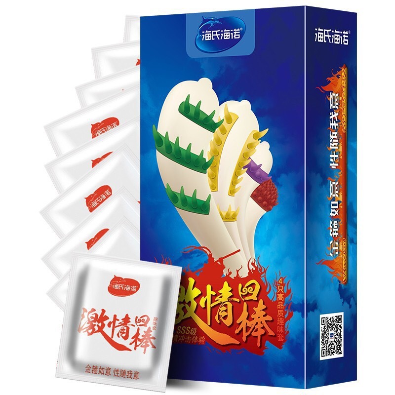 Bao Cao Su Gai Râu Lớn - Hộp 4 cái
