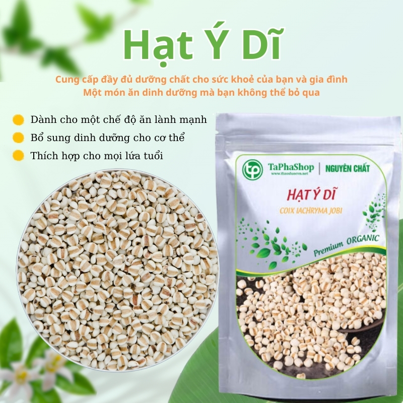 Hạt ý dĩ ( hạt bo bo ) 500g - Tấn Phát