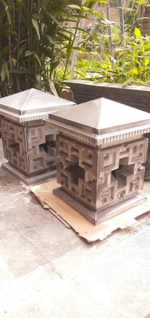 Khuôn đúc trụ đèn sân vườn dạng rỗng