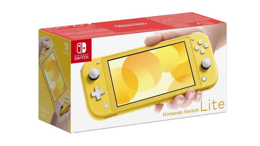 Máy Chơi Game Nintendo Switch Lite Màu Xám Vàng Xanh - Bảo hành 12 tháng