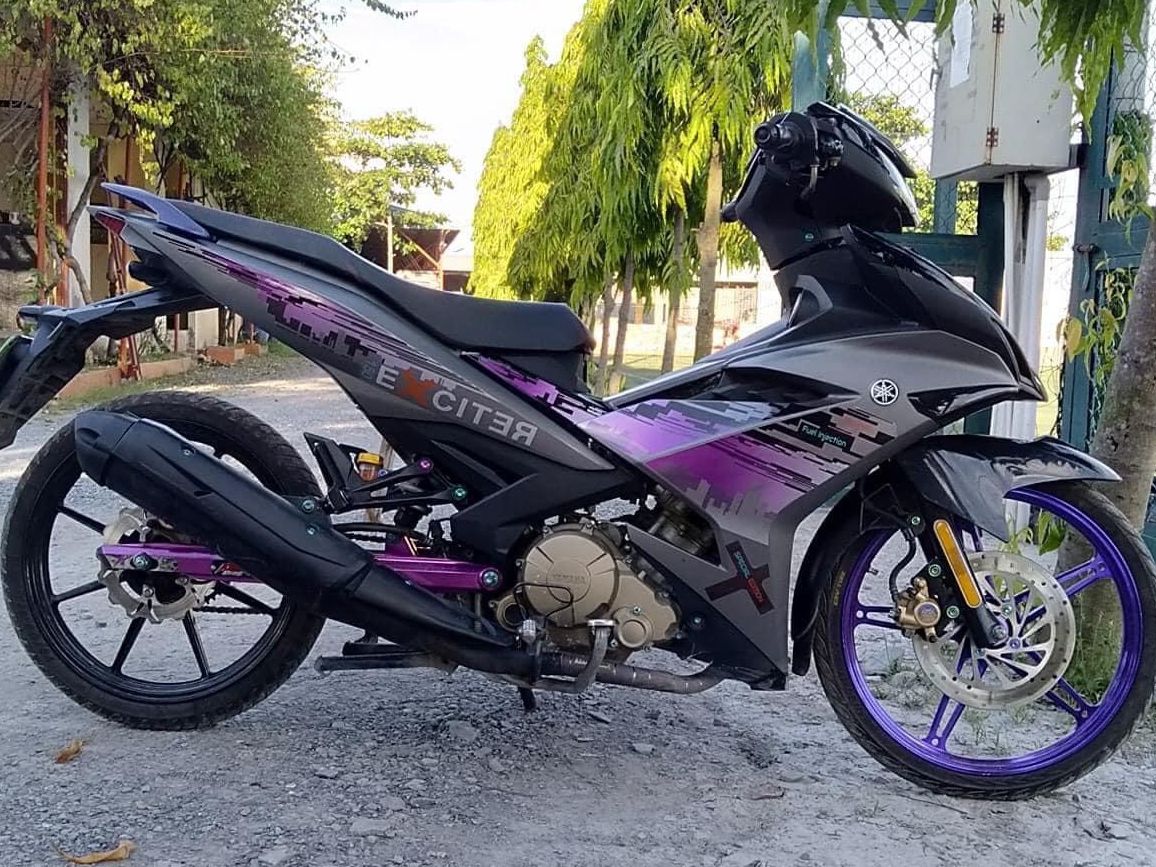 Tem Rời Yamaha Exciter 150 Thành Phố Xám Tím
