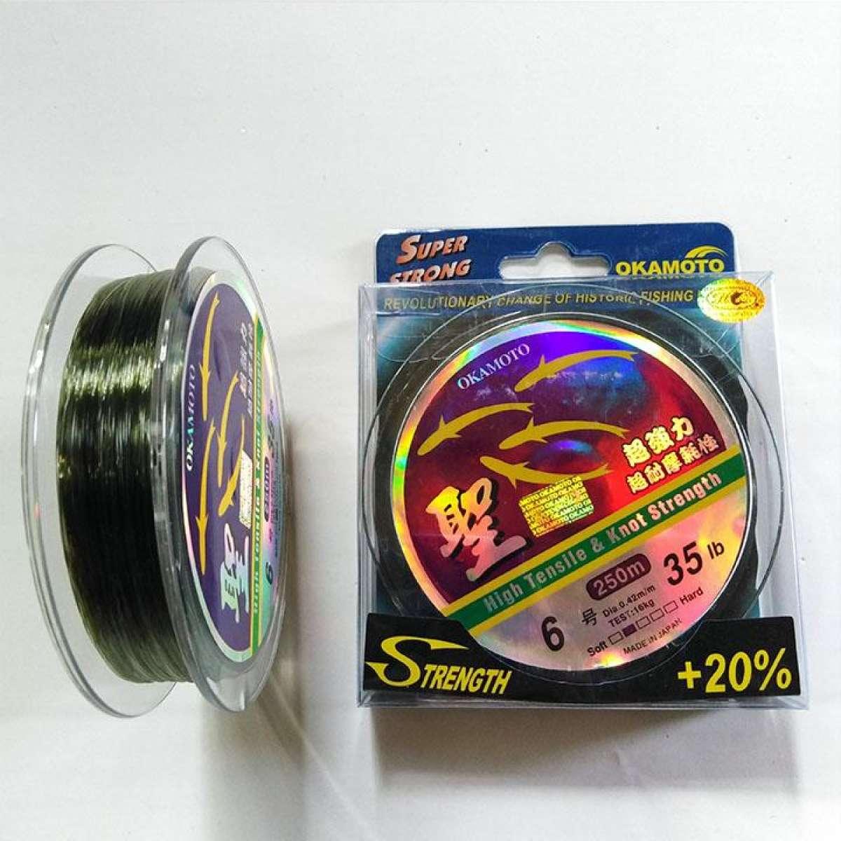 Cước câu cá okamoto cước 4 con cá cước thánh big sale