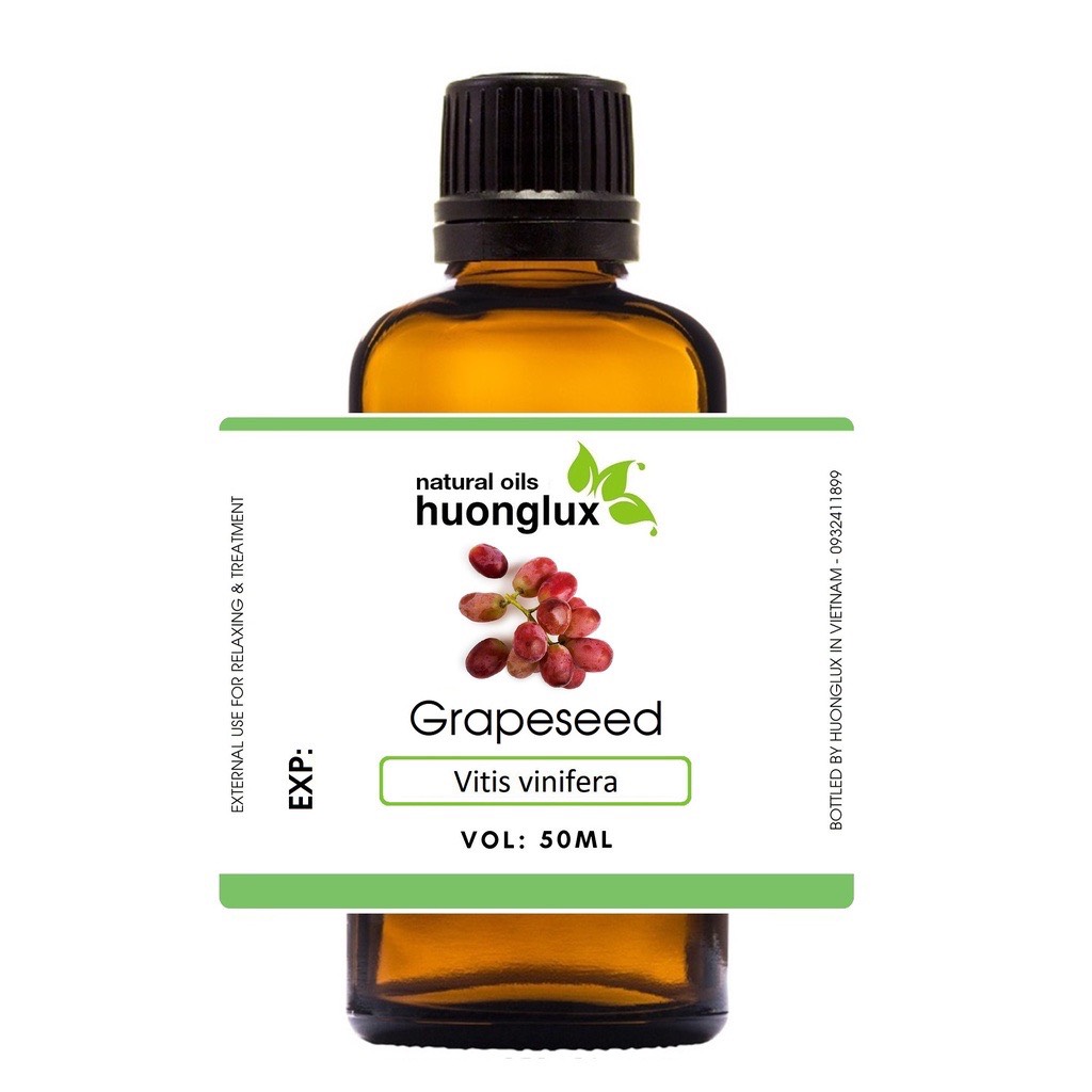 Organic dầu hạt nho Grapeseed oil hữu cơ dưỡng da
