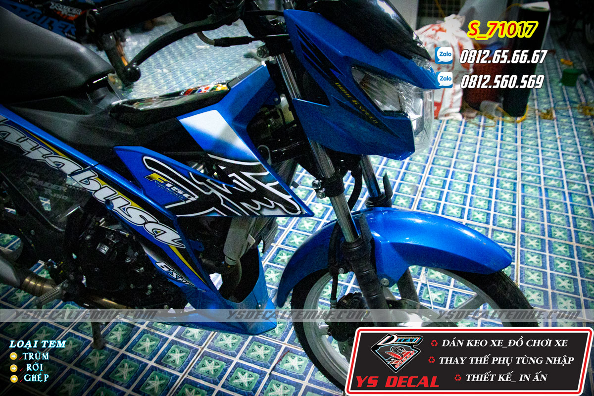 Tem rời Sattia,Raider xanh GP