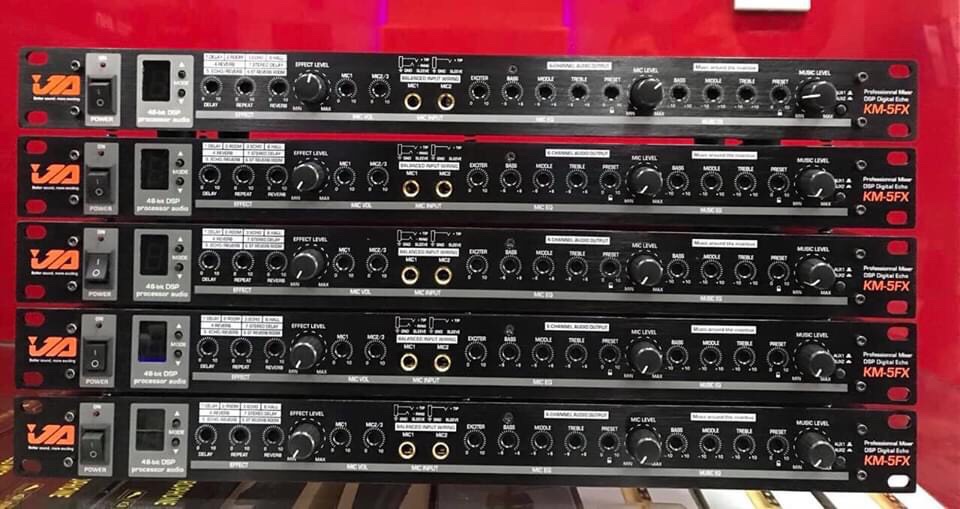 VANG CƠ JA KM5FX CHỐNG HÚ, CÓ REVERB VÀ ECHO