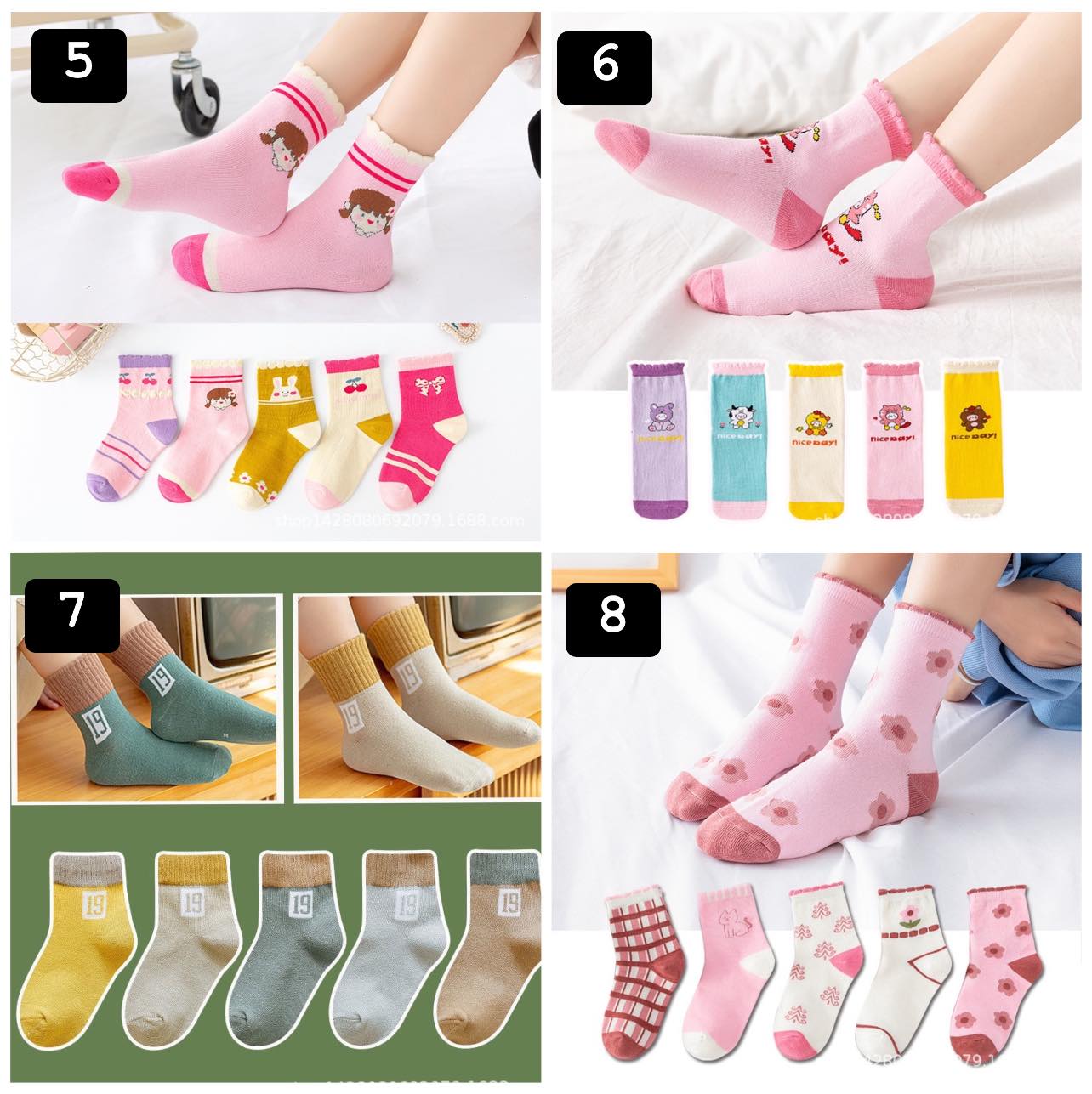 Combo tất cho bé hàng tra khách
