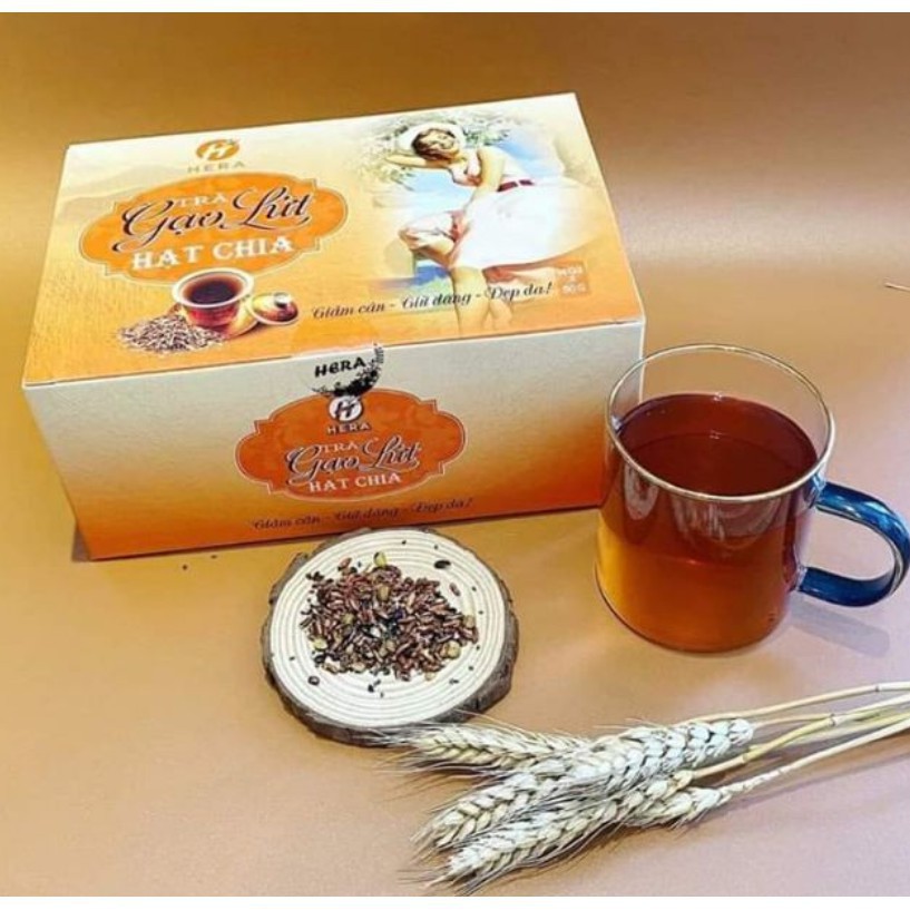 Trà gạo lứt Hera