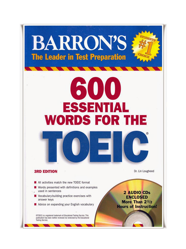 Sách - 600 Essential Words For The Toeic Kèm Audio