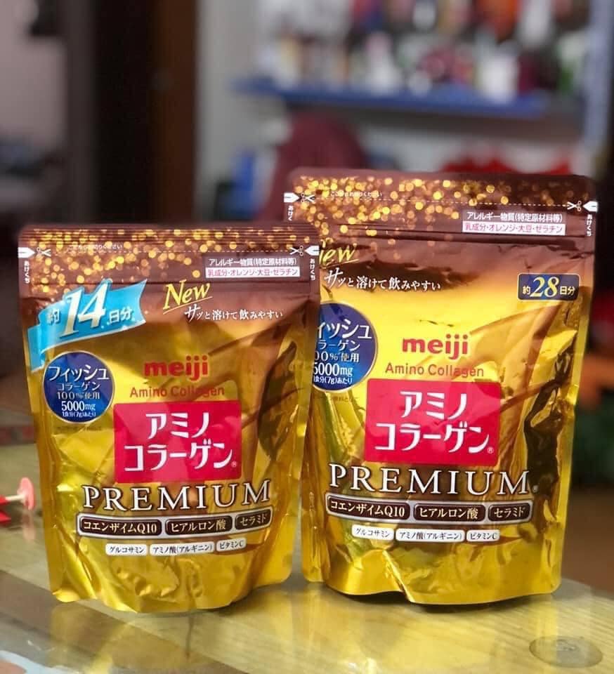 BỘT COLLAGEN MEIJI PREMIUM VÀNG  NHẬT BẢN