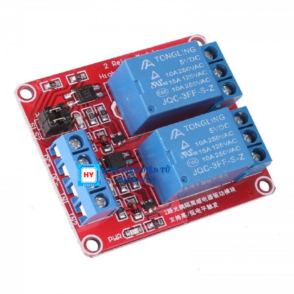 Module Relay 5VDC - 12VDC, 1 - 2 - 4 Kênh High / Low
