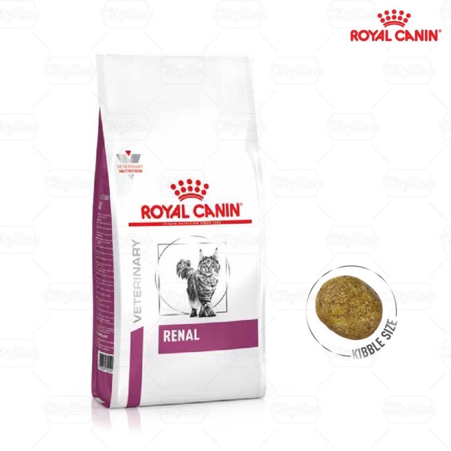 [ 2kg zin ] Royal Canin Renal - Hỗ trợ chức năng thận mèo / Hạt cho mèo bị thận