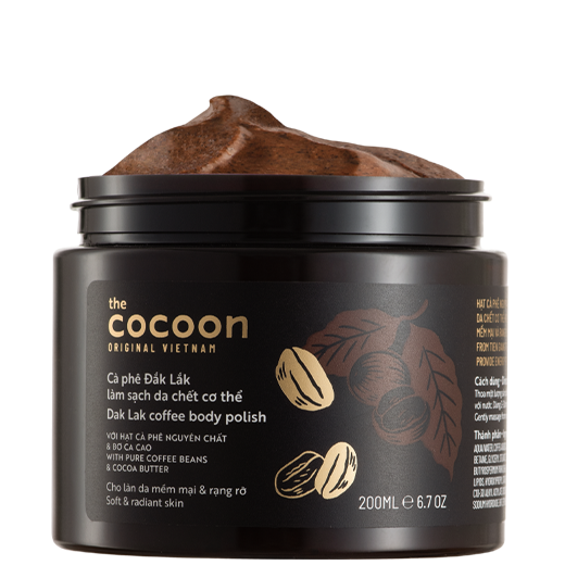 Tẩy Da Chết Cocoon Dak Lak Coffee Body Polish 200ml