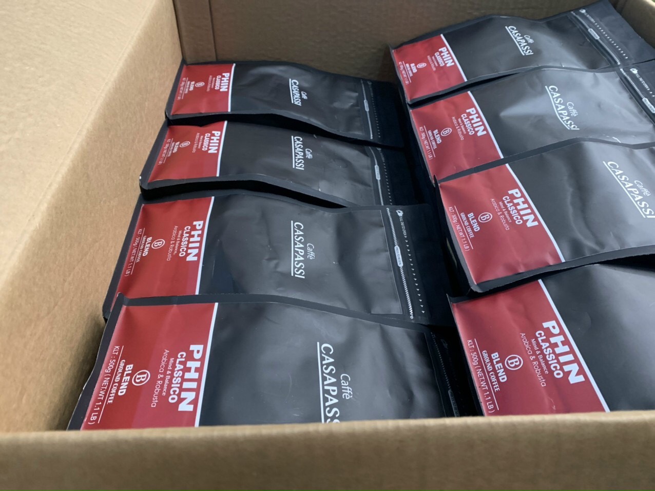Casapassi Caffè | Classico Filter Coffee | Premium Medium Roast | Balanced Arabica & Robusta Blend