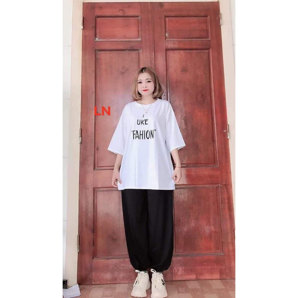 Sét áo phông Uke Fashion + quần chun gấu thời trang cá tính