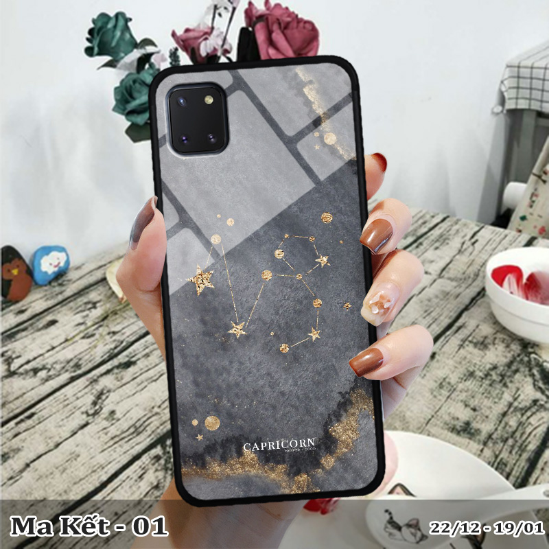 Ốp kính Samsung Note 10 Lite in cung hoàng đạo