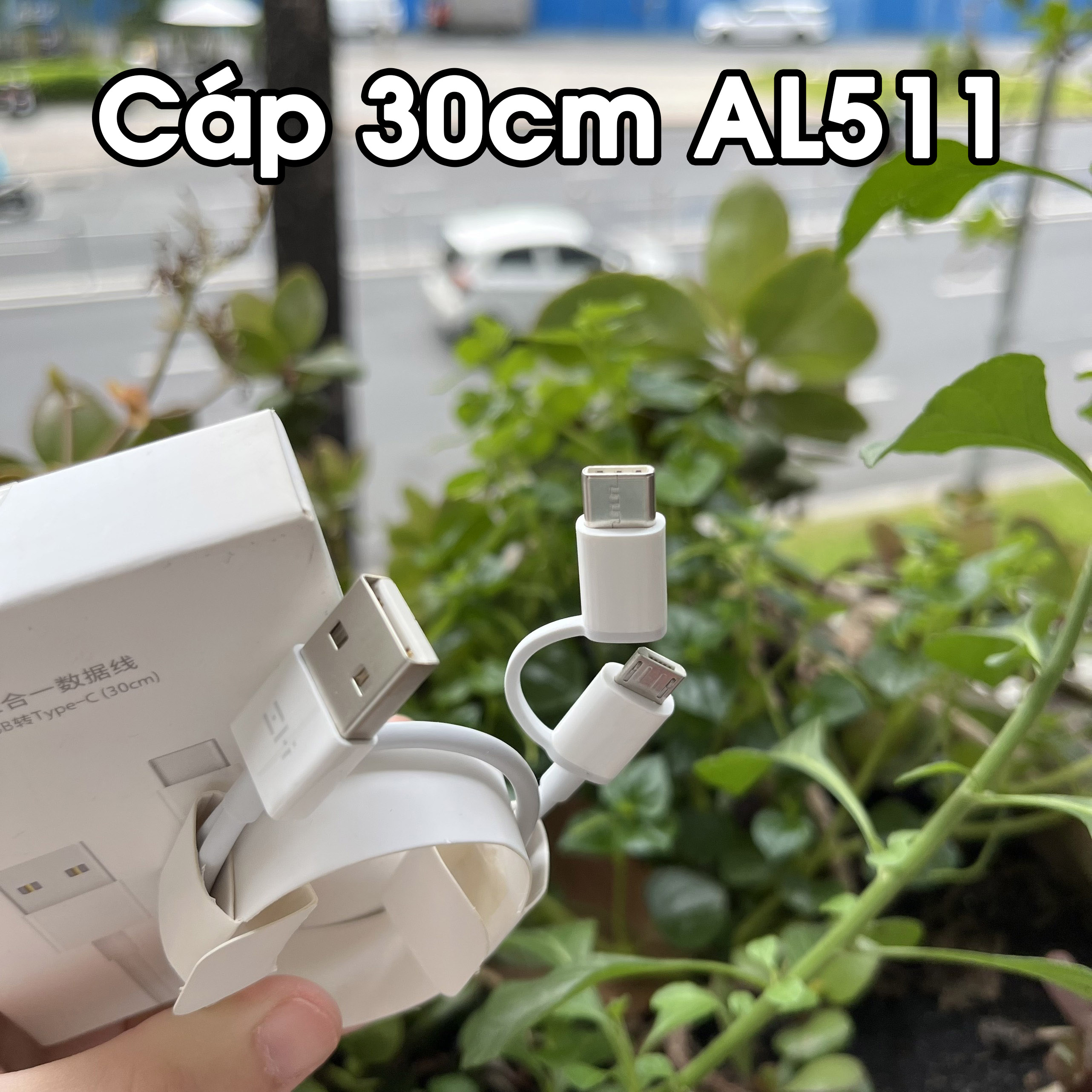 [Giao Hỏa Tốc] Cáp ZMI Micro USB – Type-C ( AL511 Dài 30cm & AL501 1mét ) Nguyên Hộp