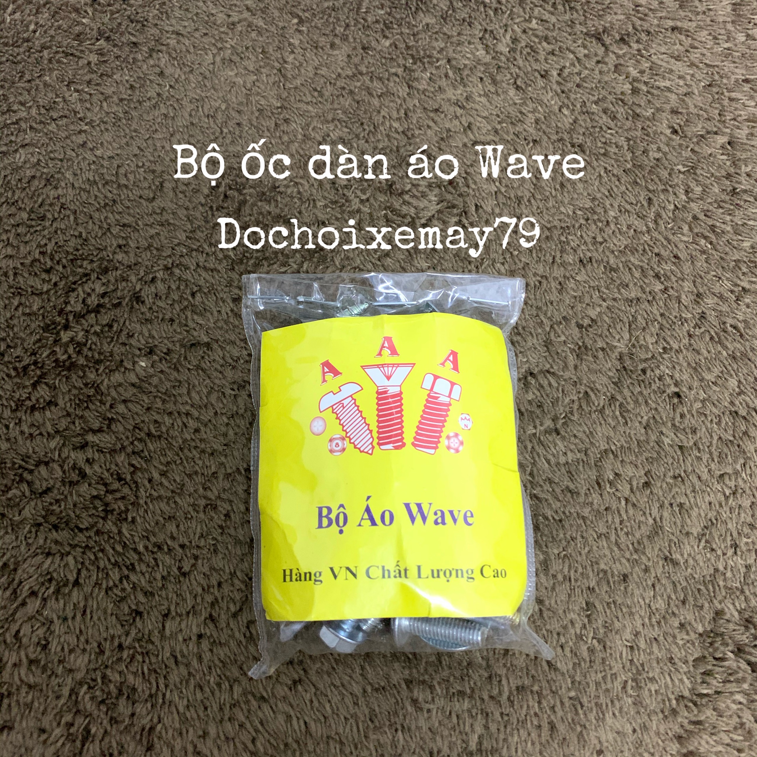 Bộ ốc dàn áo xe Wave Alpha , Wave Zx , Wave 110
