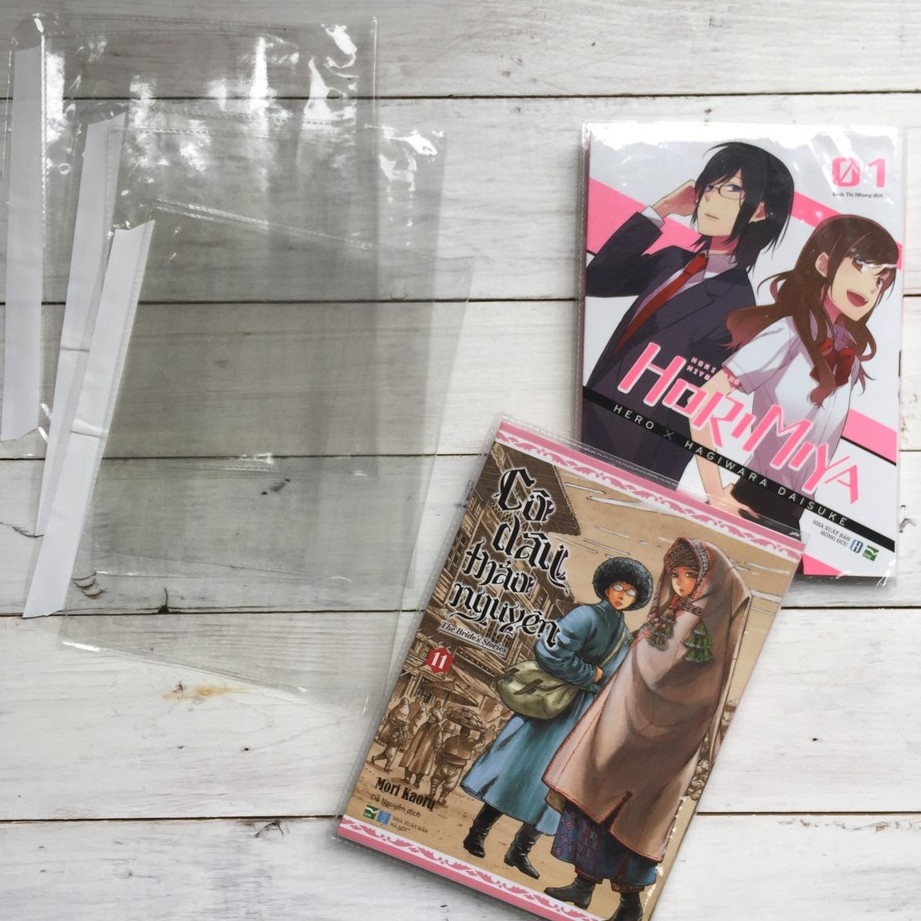 Bộ 10 Bọc Sách Manga IPM (13x18 cm)